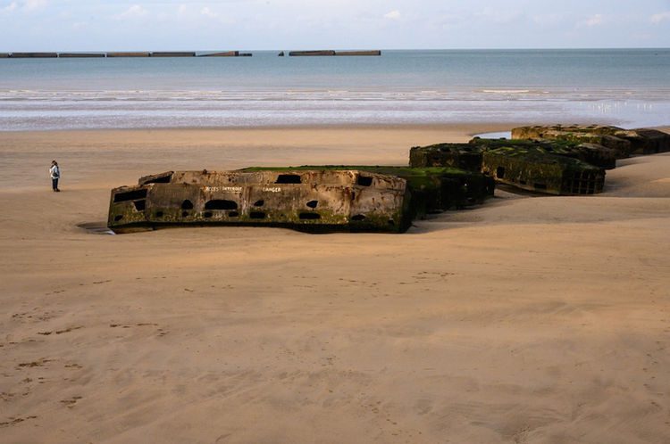 Normandy landing beaches