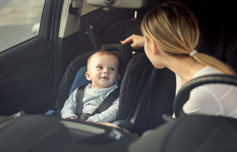 traveling with a baby by car